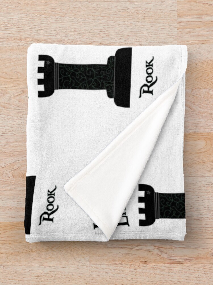 Thumbnail 3 of 6, Throw Blanket, Knight Rook - Little Rook designed and sold by KillianIsMyHome.