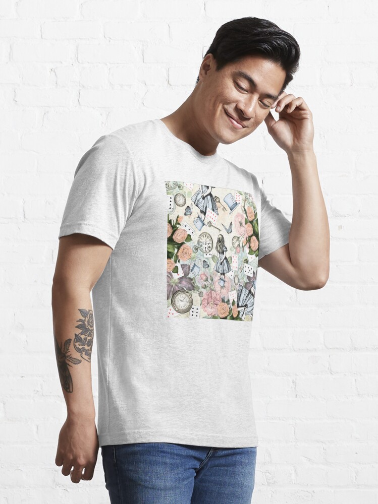 Vista alternativa de Camiseta esencial Alicia en el país de las maravillas Collage
