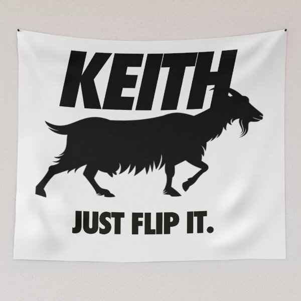 Item preview, Keith. Just Flip It. designed and sold by Slingz.