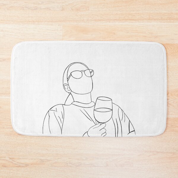 Item preview, Jenna Marbles Leisuring (Line Drawing) designed and sold by brenda-lee.