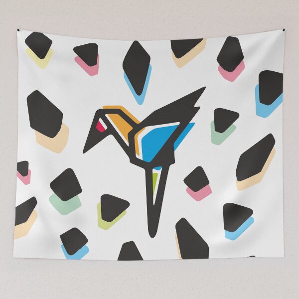 Item preview, Rainbow Anigami Crane designed and sold by XOOXOO.
