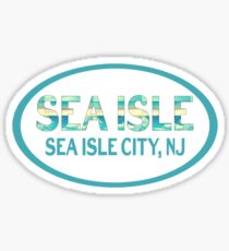 Sea isle Sticker