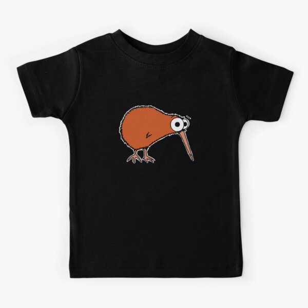 Cutie Kiwi (clock includes Maori numbers) Kids T-Shirt