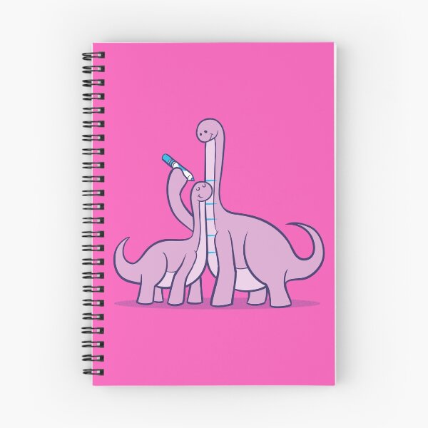 Item preview, Dinosaur Growth Chart (Pink Dinos) designed and sold by RyanAstle.