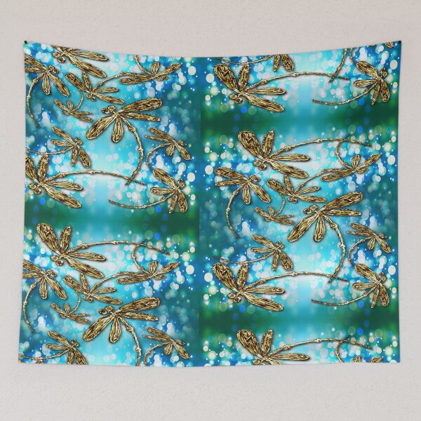 Item preview, Dragonfly Flit Bubbles. designed and sold by lyndseyart.
