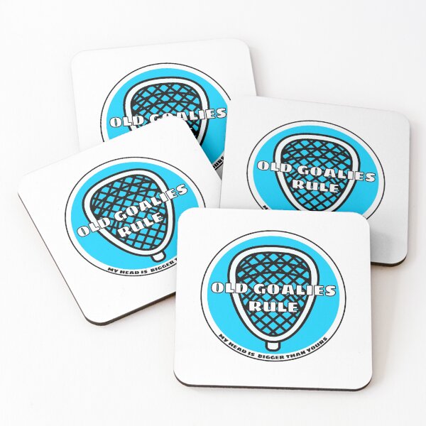 Item preview, Lacrosse Goalie - Old Goalies Rule Blue designed and sold by RiplMedia.