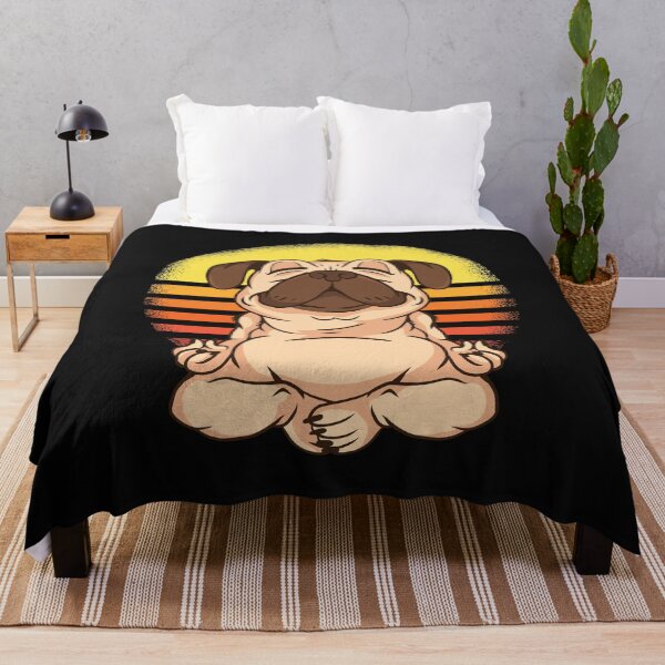 Item preview, Pug dog, meditate designed and sold by DerSenat.