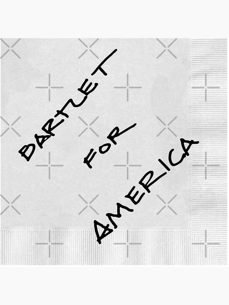 Bartlet For America by tomhillmeyer