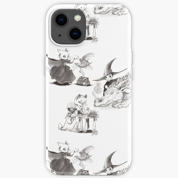 Witchcraft pattern Coque souple iPhone