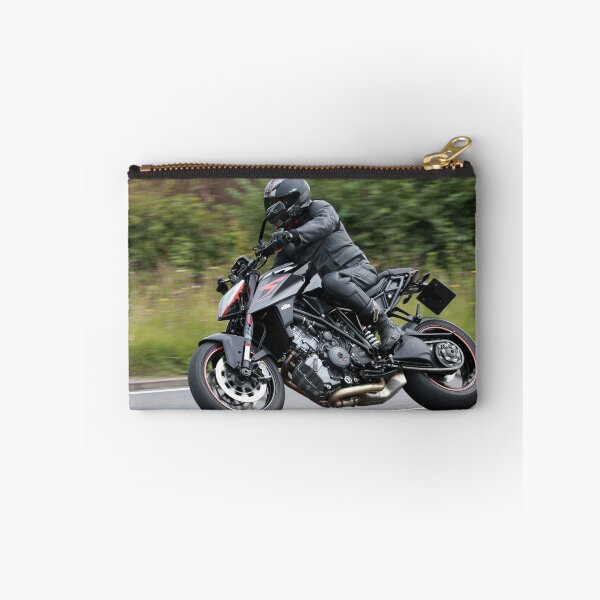 Item preview, Black Motorbike on bend designed and sold by Pete’s Digital Canvas.