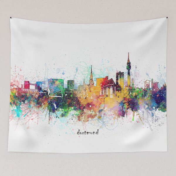 Item preview, dortmund skyline designed and sold by BekimART.
