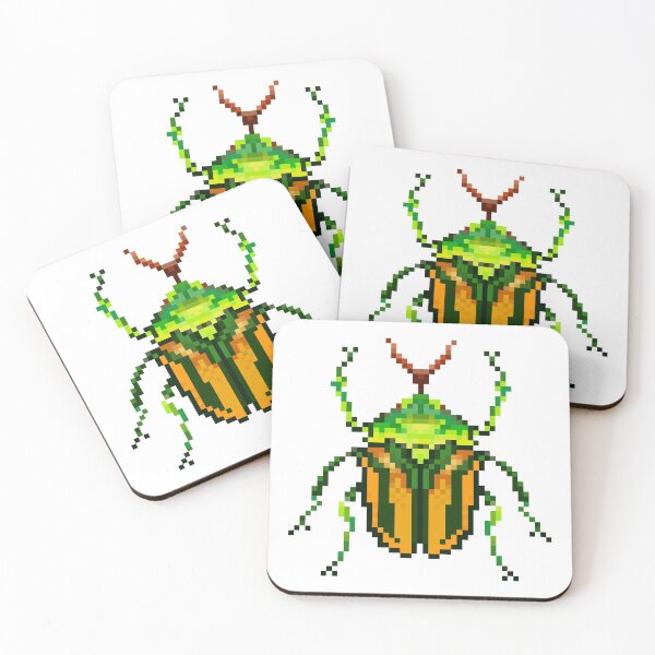 Item preview, Green Flower Beetle designed and sold by MinMin-Bug.