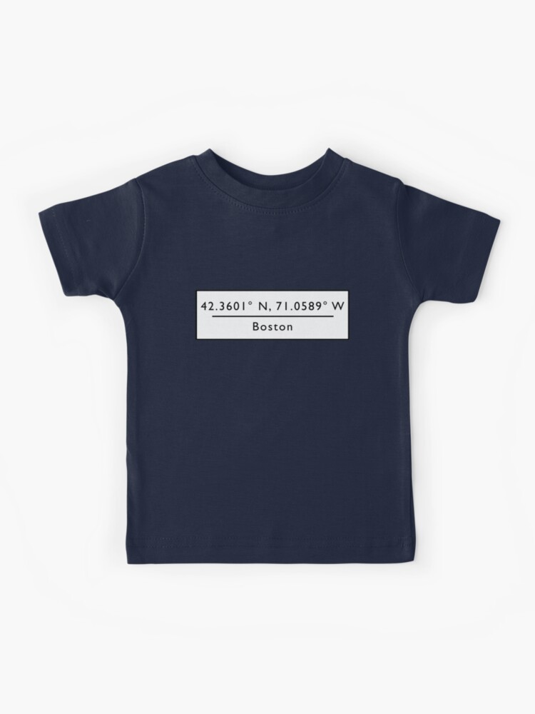 Kids 500 Level Boston Boston Navy Kids Shirt