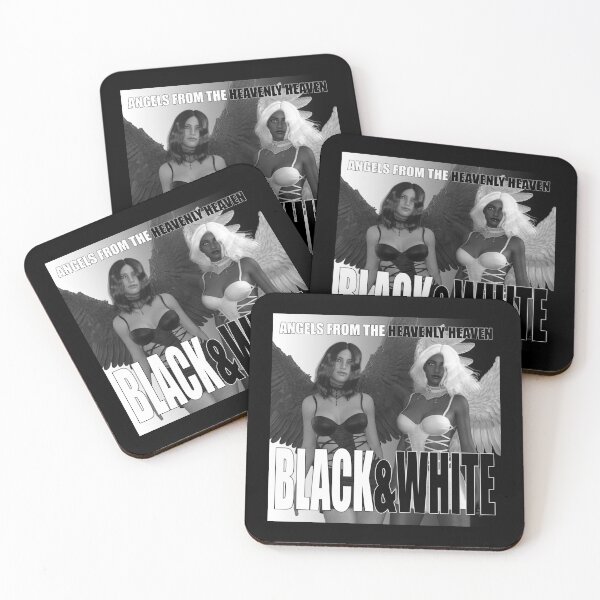 Item preview, Black and White Angels designed and sold by Andy Renard.