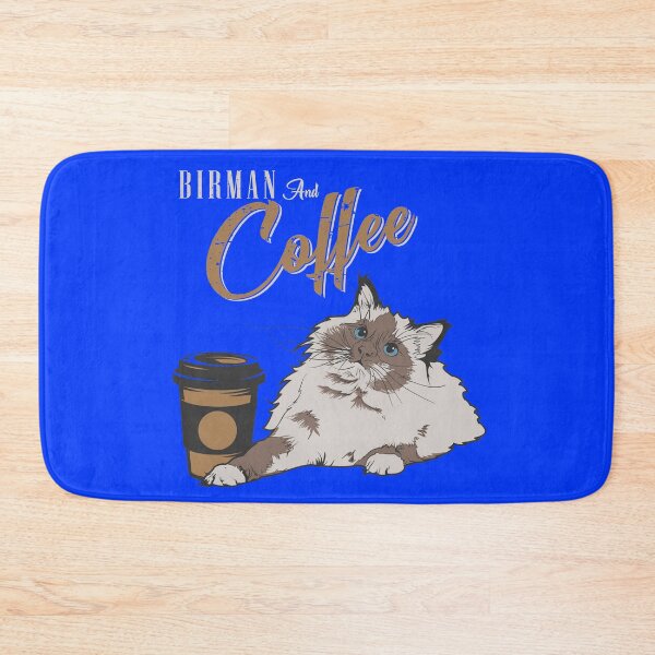 Item preview, Funny Burma cat / coffee lover design designed and sold by torlei565.