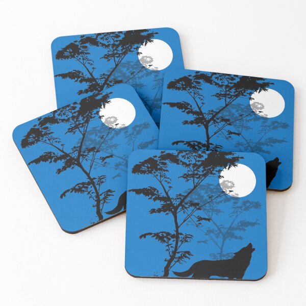 Item preview, Wolf howling at the moon designed and sold by albertocubatas.