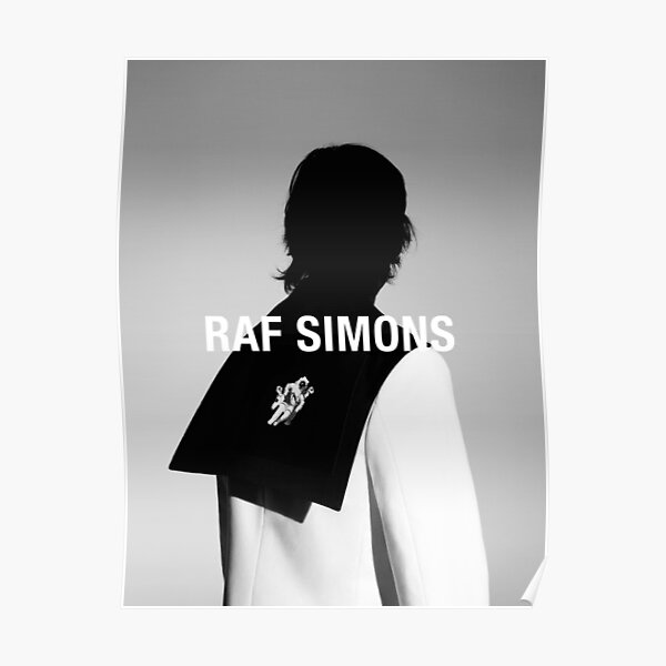 raf simons poster waistbag cotton boy