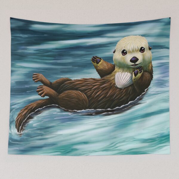 Item preview, Aini Otter designed and sold by JeMiChi Art.