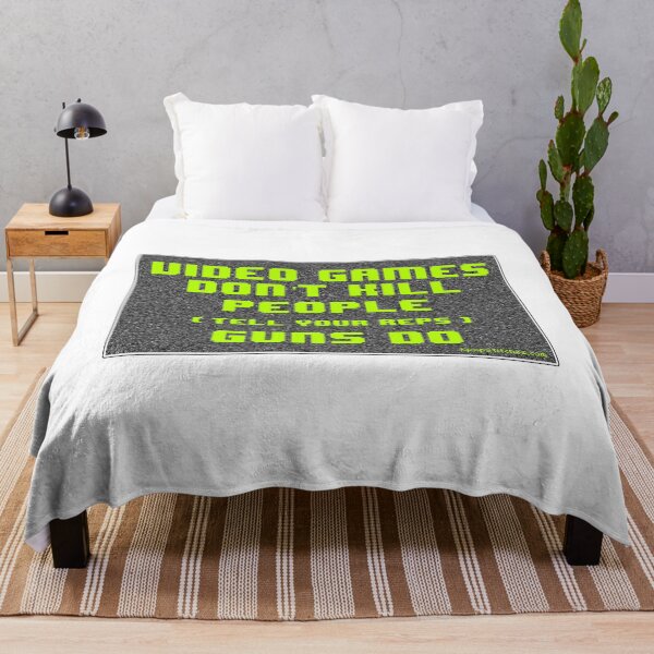 Item preview, Video Games Don't Kill People designed and sold by katydubu.
