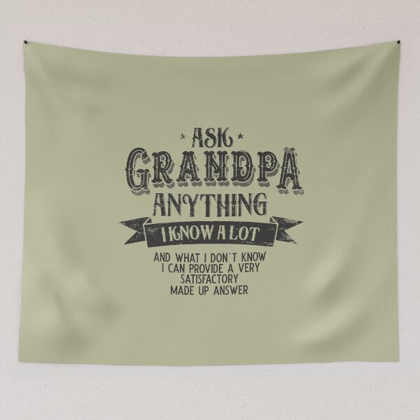 Item preview, Ask grandpa anything I know a lot witty grandfather gifts  designed and sold by alenaz.