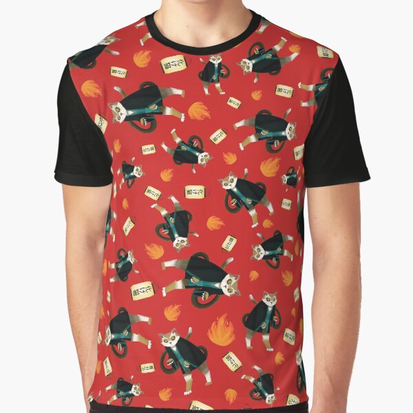 Bakeneko Chat T-shirt graphique