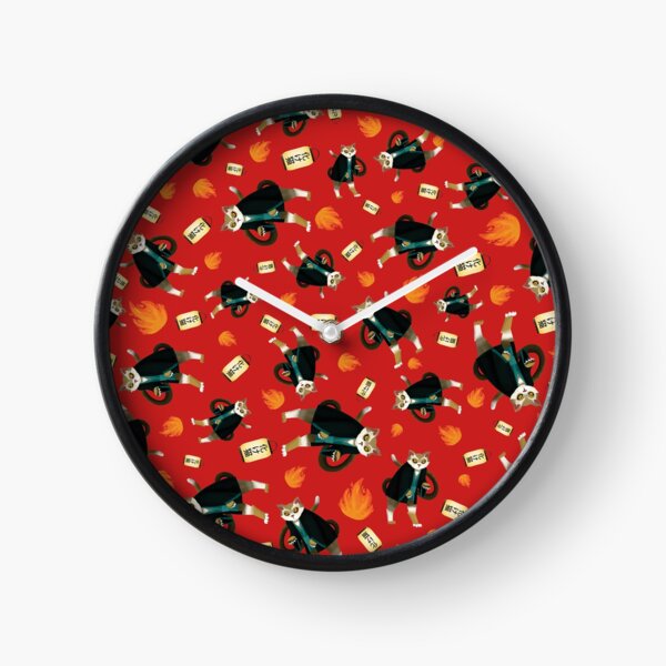 Bakeneko Chat Horloge
