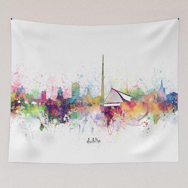 Item preview, dublin skyline designed and sold by BekimART.