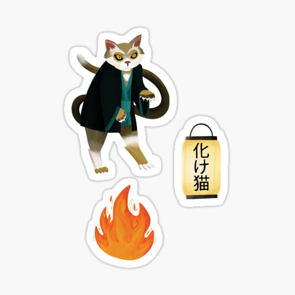 Bakeneko Chat Sticker