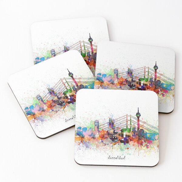 Item preview, dusseldorf skyline designed and sold by BekimART.