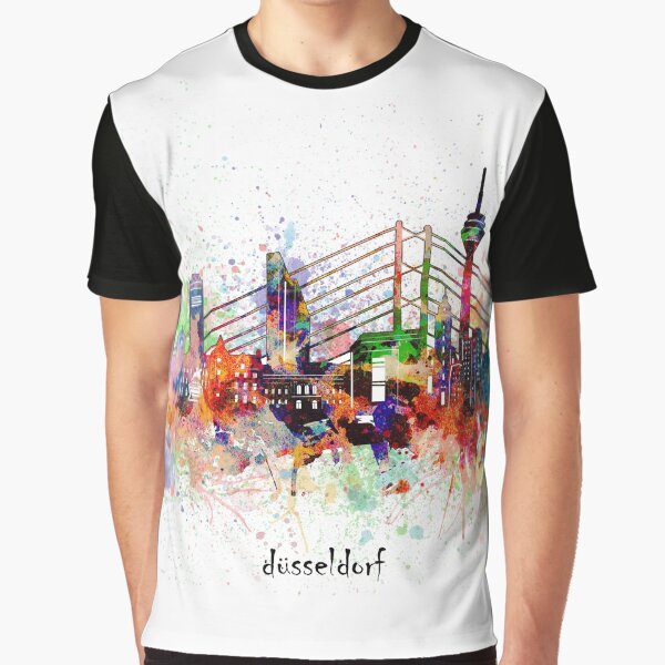 Artikel-Vorschau von Düsseldorfer Skyline, designt und verkauft von BekimART.