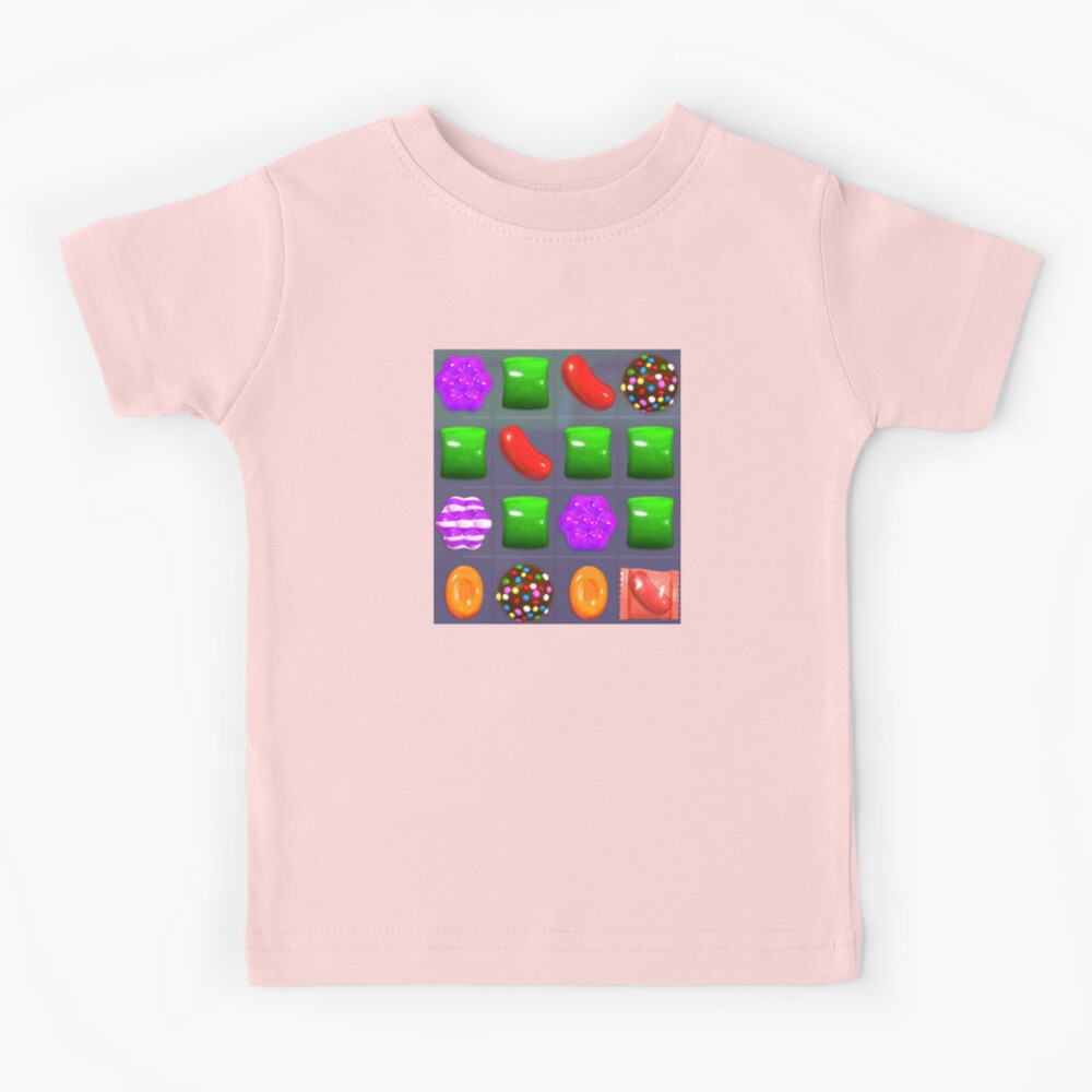 Candy Crush Logo Kids T-Shirt for Sale by km83