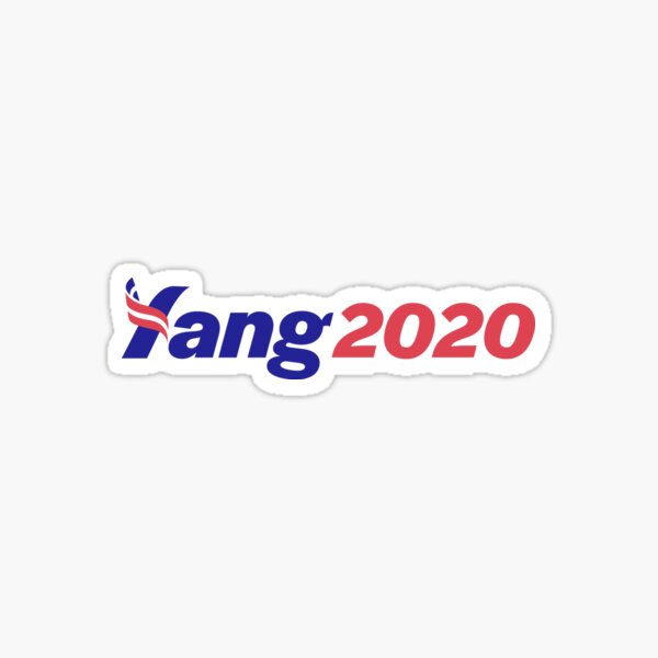 Yang 2020 Logo Sticker