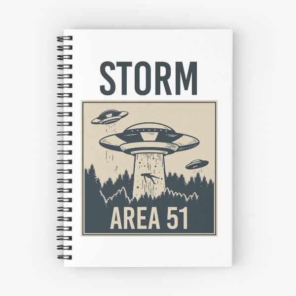 Item preview, STORM AREA51 Alien Abduction Drawing UFO meme Shirt designed and sold by AestheticHoes.