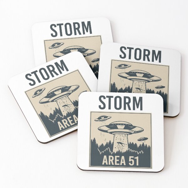 Item preview, STORM AREA51 Alien Abduction Drawing UFO meme Shirt designed and sold by AestheticHoes.