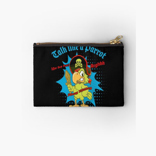 Item preview, Talk Like a Parrot Pirate Skull and Crossbones Talk Like a Pirate Day Grunge Distressed designed and sold by funnytshirtemp.