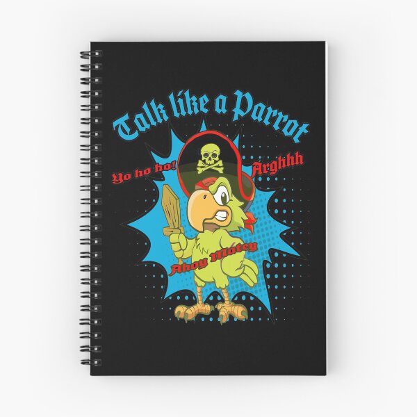 Item preview, Talk Like a Parrot Pirate Skull and Crossbones Talk Like a Pirate Day Grunge Distressed designed and sold by funnytshirtemp.