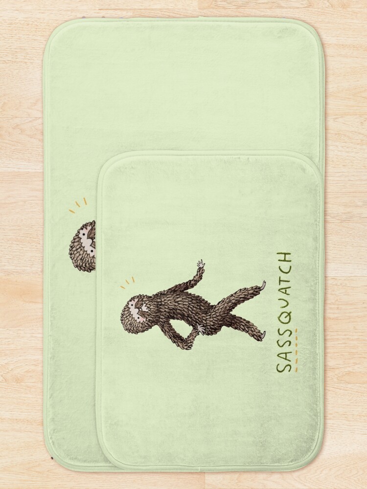 Alternate view of Sassquatch Bath Mat