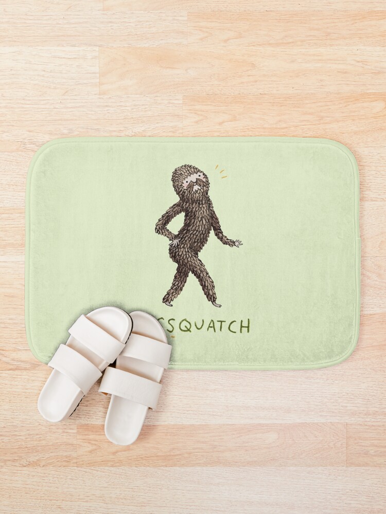 Alternate view of Sassquatch Bath Mat