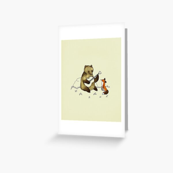 Aperçu de l'œuvre Ours et Renard créée et vendue par Sophie Corrigan.