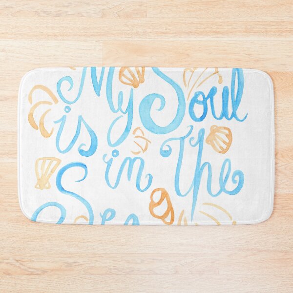 Item preview, My Soul Is In The Sea - Pearly Blue designed and sold by Niina  Niskanen.