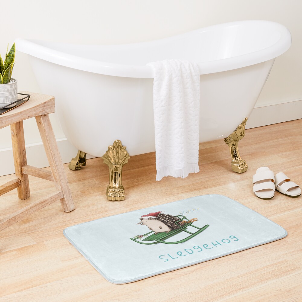 Sledgehog Bath Mat