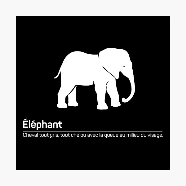 They had elephants? - Kaamelott Photographic Print