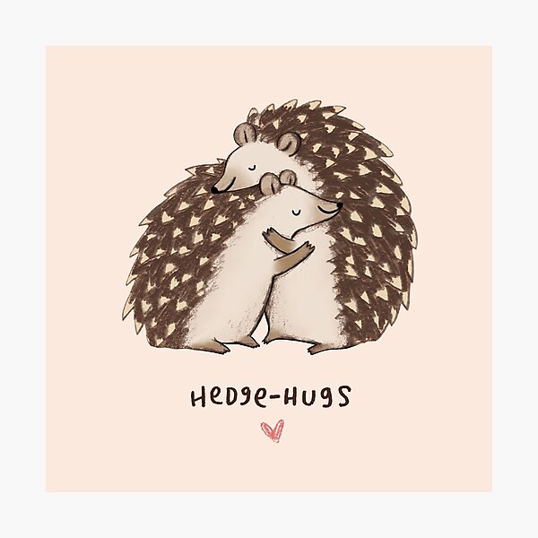 Hedge-hugs Photographic Print