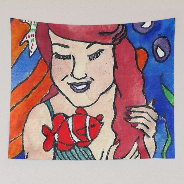 Item preview, Clownfish Visit  designed and sold by Niina  Niskanen.