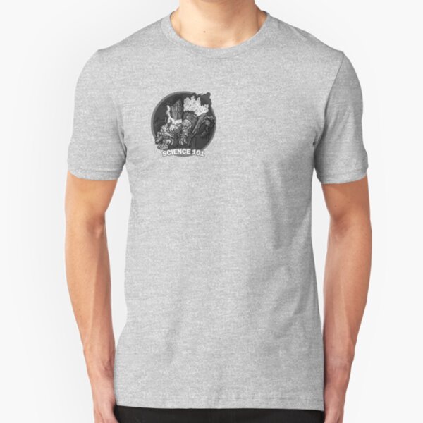 Frankenstein - Science 101 Slim Fit T-Shirt