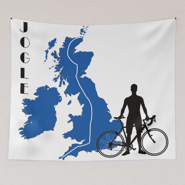 Item preview, JOGLE John O'Groats to Lands End  (Blue/Black) designed and sold by cycleexplorers.