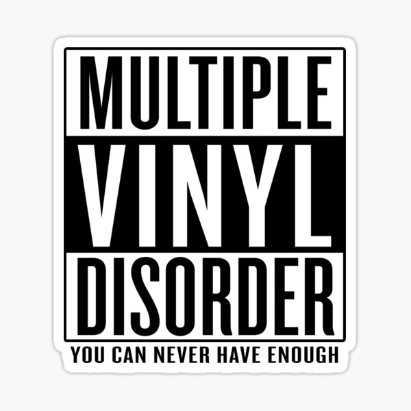Vinyl Collector Stickers Redbubble Vinyl Collector Stickers Redbubble