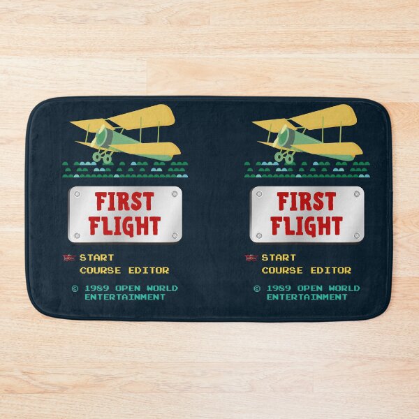 Item preview, First Flight Classic Video Game Title Screen designed and sold by Legit Hooligan.