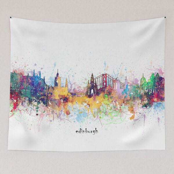 Item preview, edinburgh skyline designed and sold by BekimART.