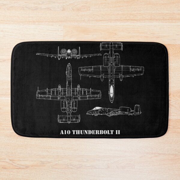 Item preview, A-10 Thunderbolt II "Warthog" Airplane - Technical Drawing designed and sold by BERGULATOR.